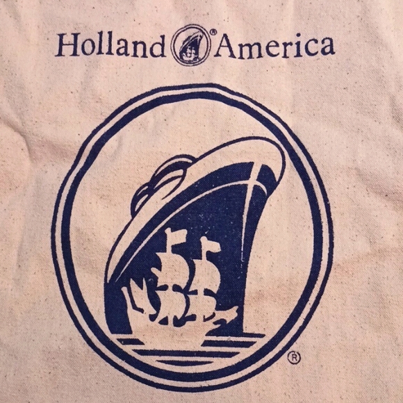 Vintage Holland American Cruise Line Canvas Tote 🛳 - Picture 5 of 6